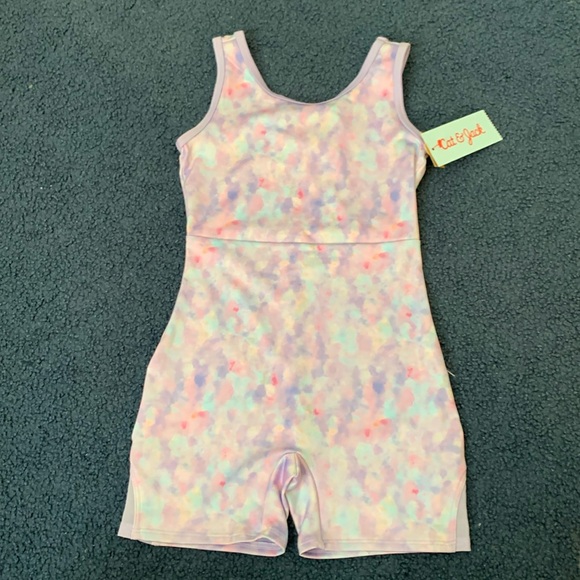 Cat & Jack Biketard/Leotard Size 6/7 - Picture 1 of 4